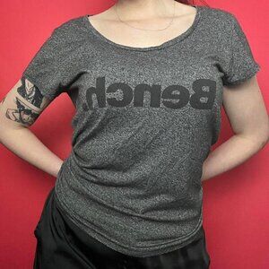 Bench / grey and black tee shirt​​​​​​​​​​​​​